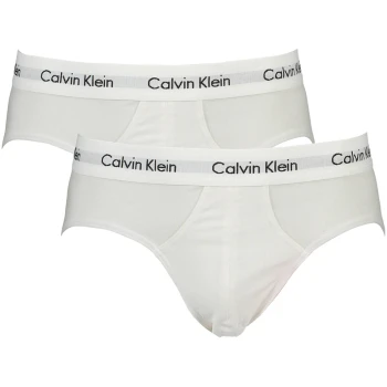 CALVIN KLEIN MEN'S WHITE BRIEFS CALVIN KLEIN MEN'S WHITE BRIEFS
