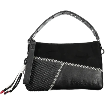 DESIGUAL BLACK WOMEN'S CHAIN HANDLE BAG