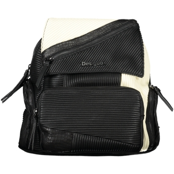 DESIGUAL BLACK WOMEN'S BACKPACK