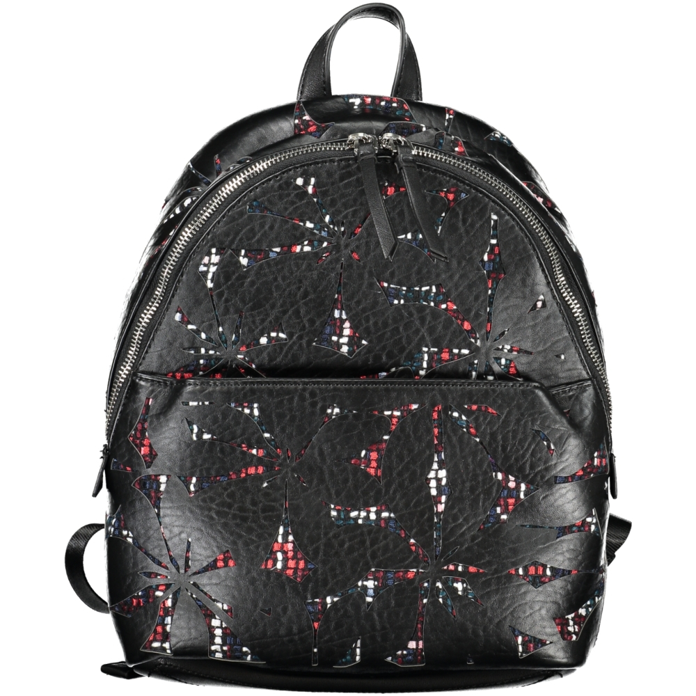 DESIGUAL BLACK WOMEN'S BACKPACK