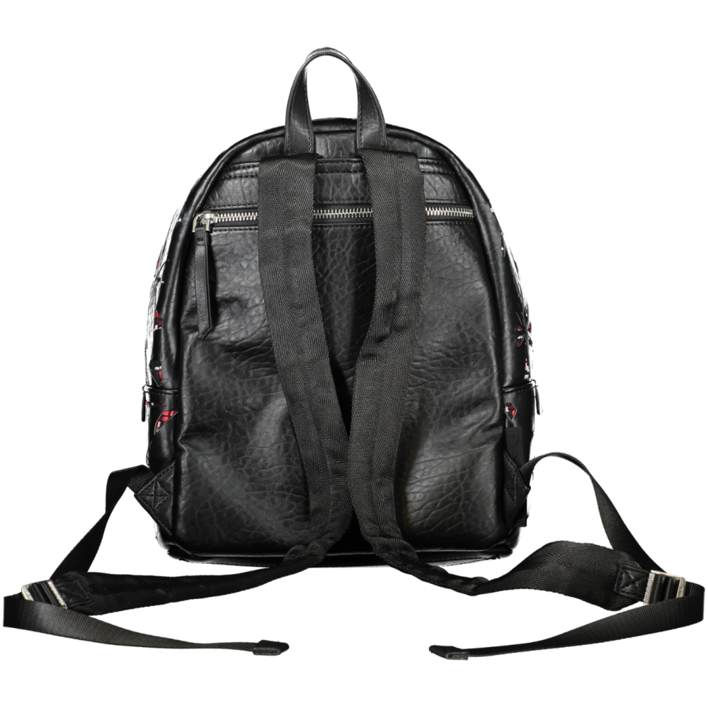 DESIGUAL BLACK WOMEN'S BACKPACK