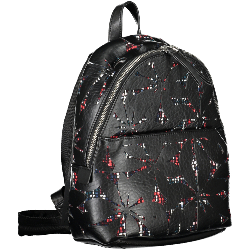 DESIGUAL BLACK WOMEN'S BACKPACK