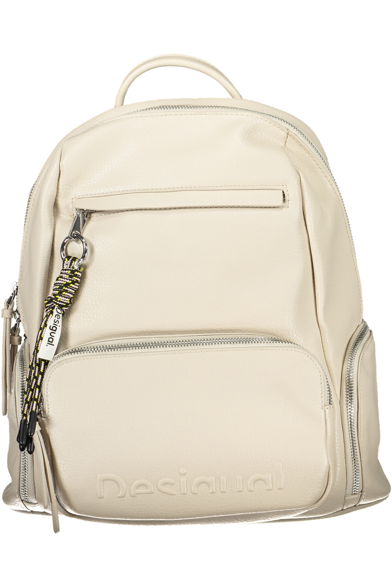 DESIGUAL BEIGE WOMEN'S BACKPACK DESIGUAL BEIGE WOMEN'S BACKPACK