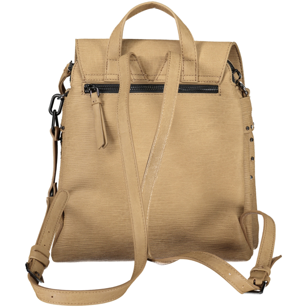 DESIGUAL BEIGE WOMEN'S BACKPACK