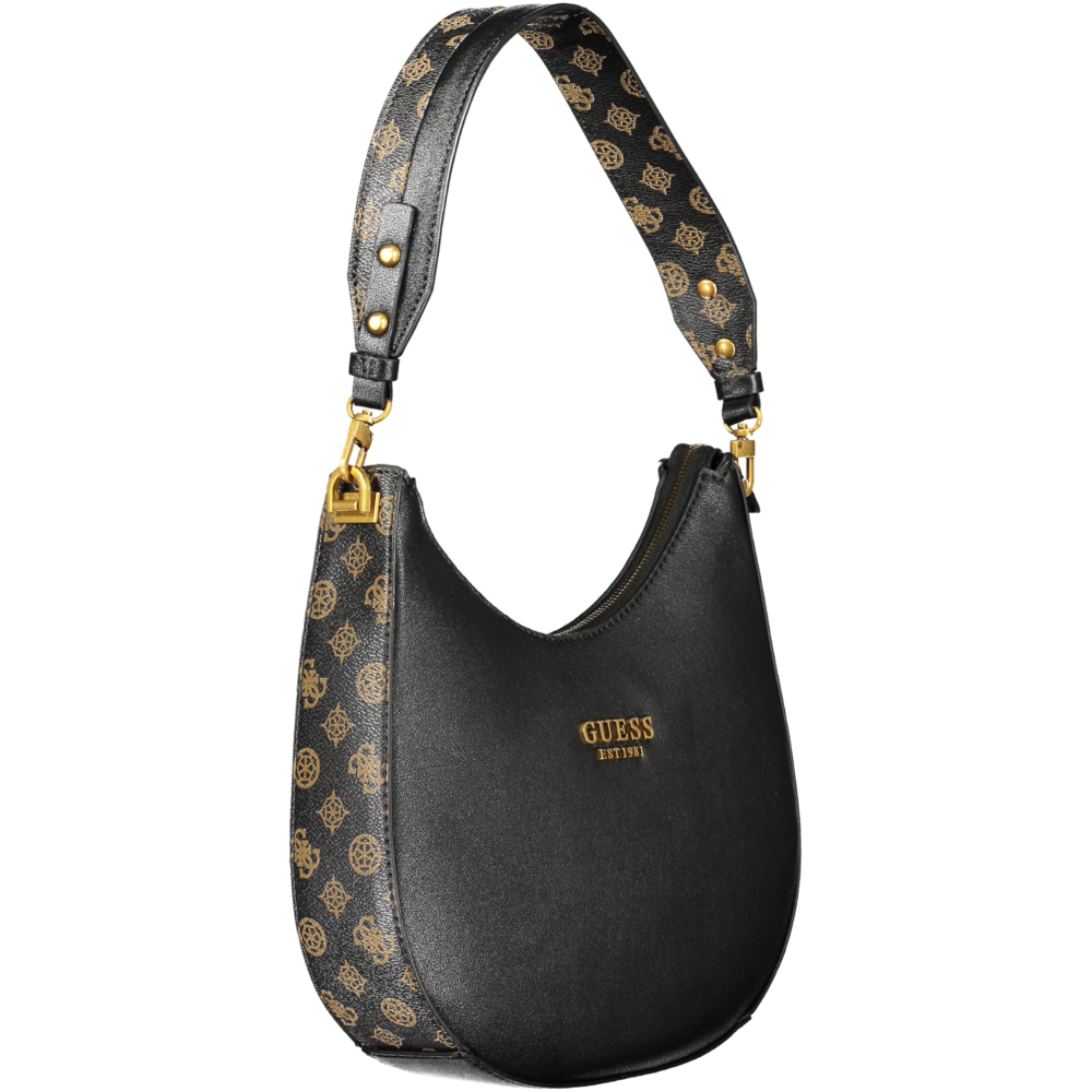 GUESS JEANS BLACK WOMEN'S BAG