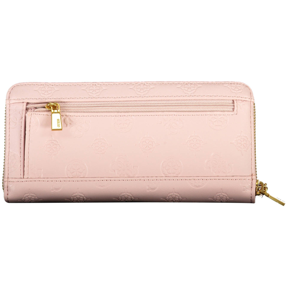 GUESS JEANS PINK WOMEN'S WALLET