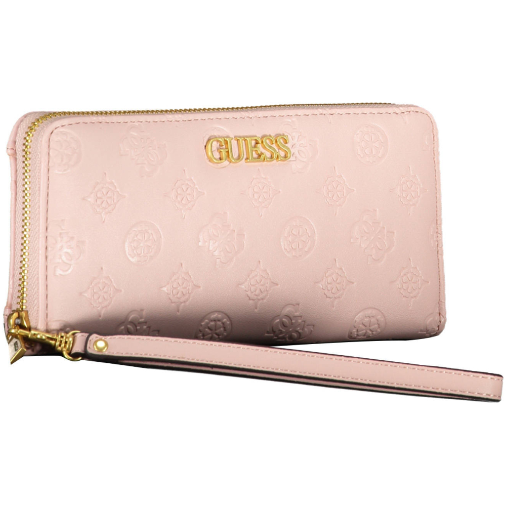 GUESS JEANS PINK WOMEN'S WALLET