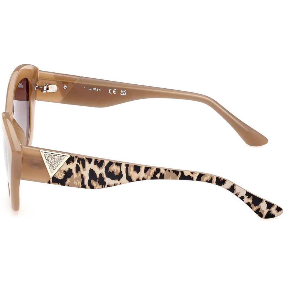 GUESS JEANS BEIGE WOMEN'S SUNGLASSES