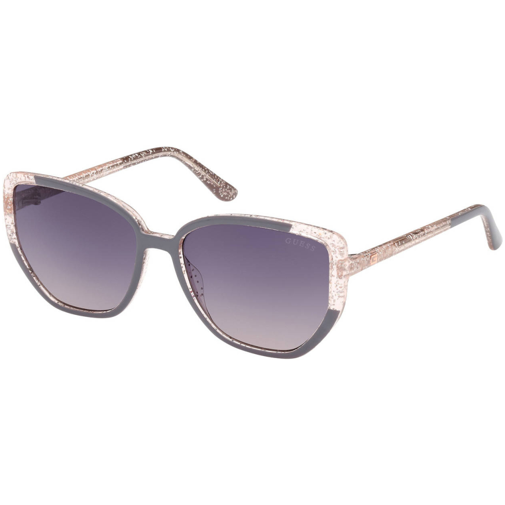 GUESS JEANS GRAY WOMEN'S SUNGLASSES