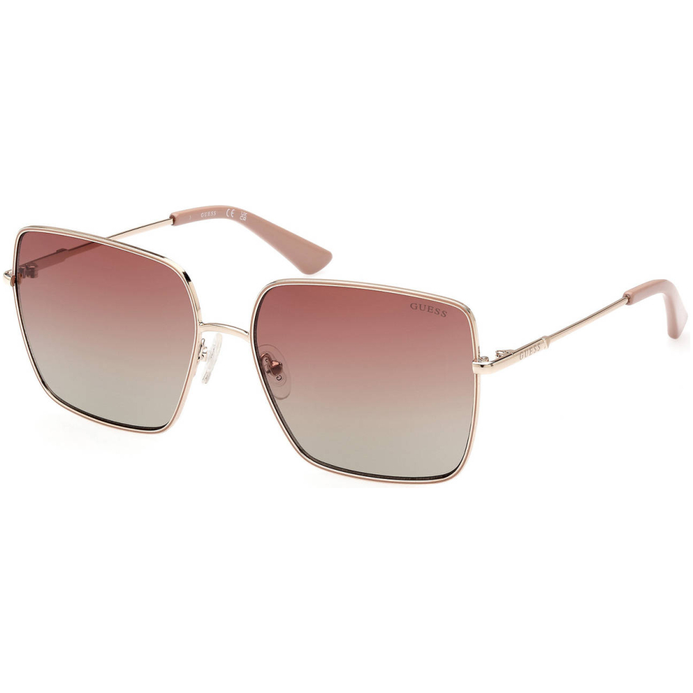 GUESS JEANS WOMEN'S GOLD SUNGLASSES