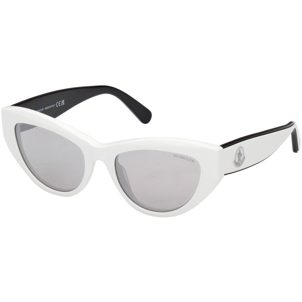 MONCLER WOMEN'S WHITE SUNGLASSES