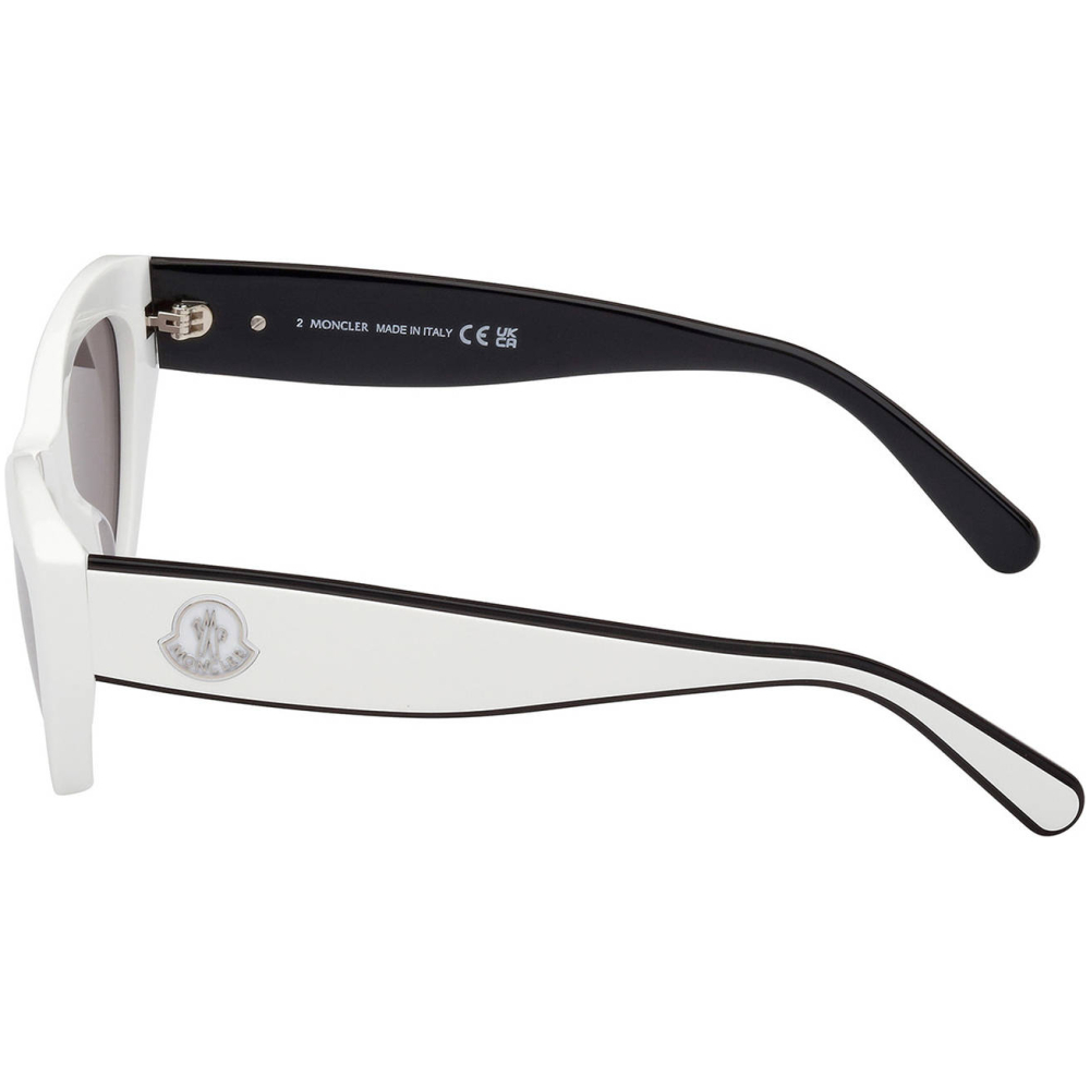 MONCLER WOMEN'S WHITE SUNGLASSES