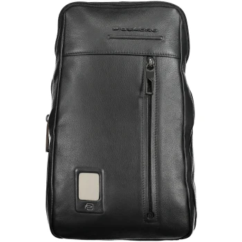 PIQUADRO BLACK MAN SHOULDER BAG PIQUADRO BLACK MAN SHOULDER BAG