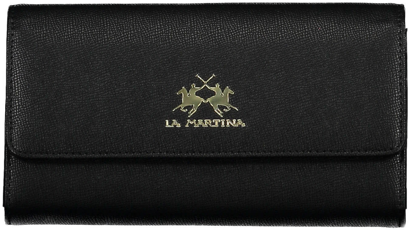 LA MARTINA WOMEN'S WALLET BLACK LA MARTINA WOMEN'S WALLET BLACK