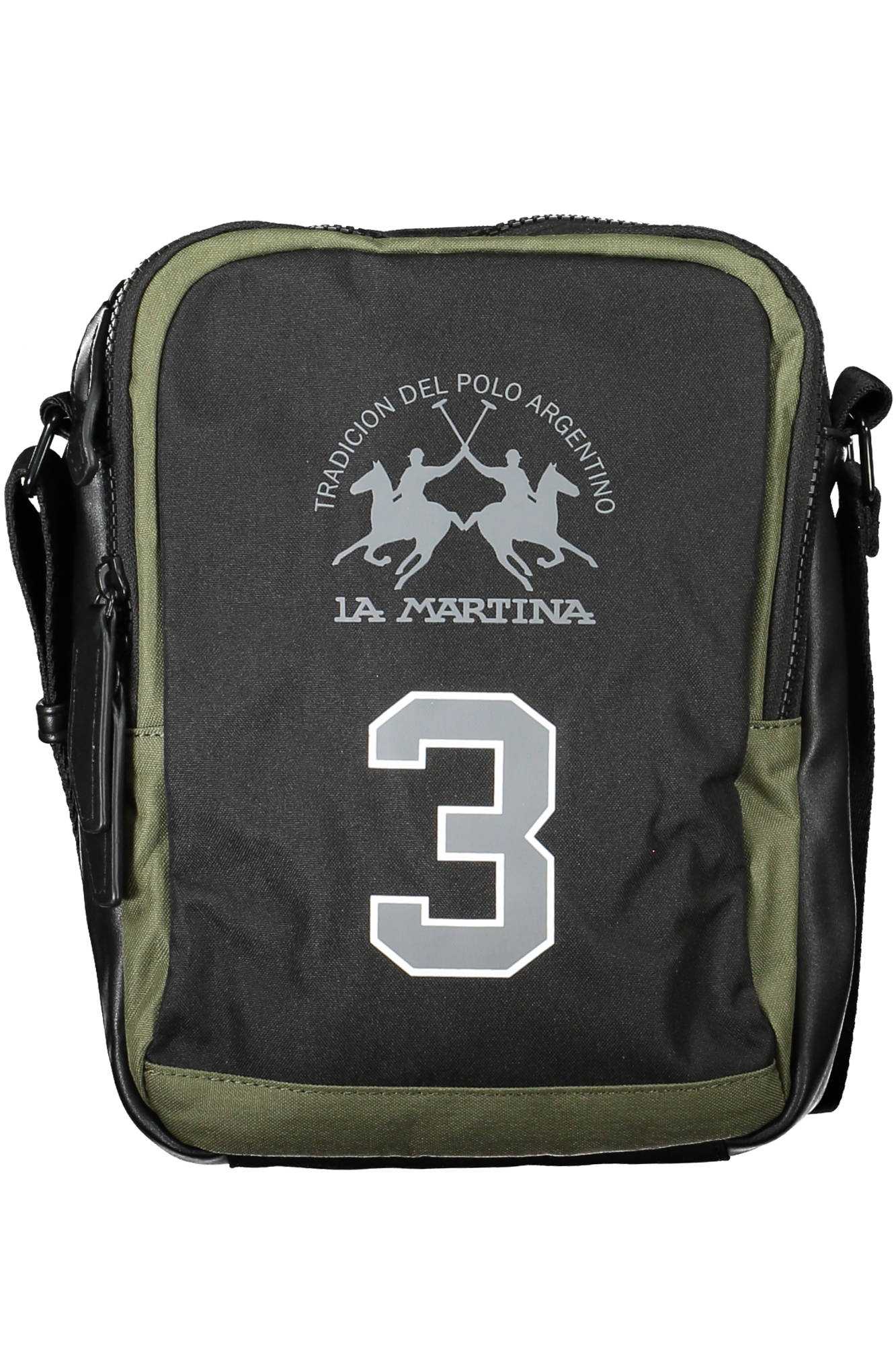 LA MARTINA BLACK MAN SHOULDER BAG LA MARTINA BLACK MAN SHOULDER BAG