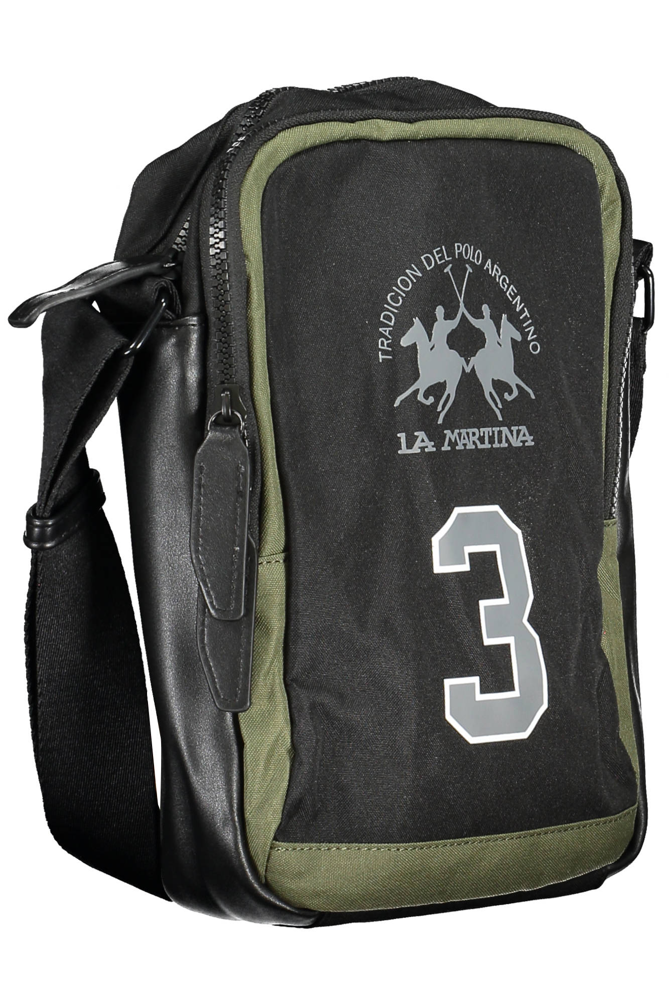 LA MARTINA BLACK MAN SHOULDER BAG LA MARTINA BLACK MAN SHOULDER BAG