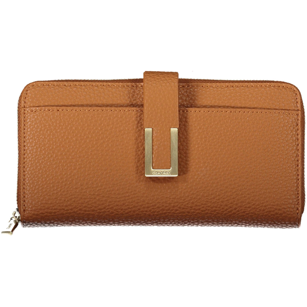 CALVIN KLEIN WALLET WOMAN BROWN