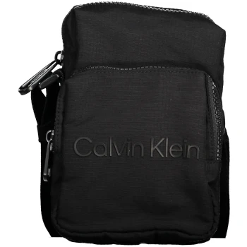 CALVIN KLEIN BLACK MAN SHOULDER BAG CALVIN KLEIN BLACK MAN SHOULDER BAG