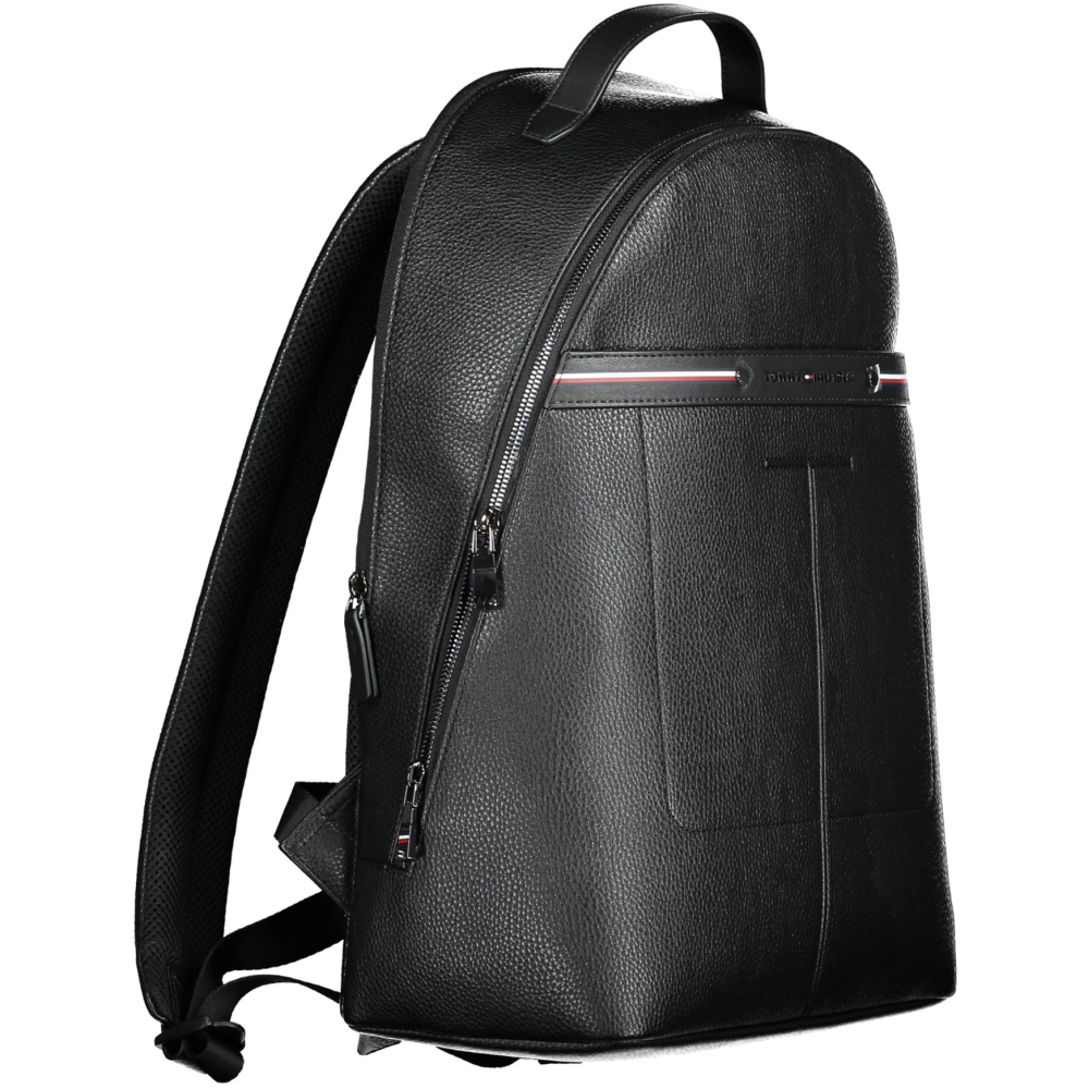 TOMMY HILFIGER MAN BLACK BACKPACK