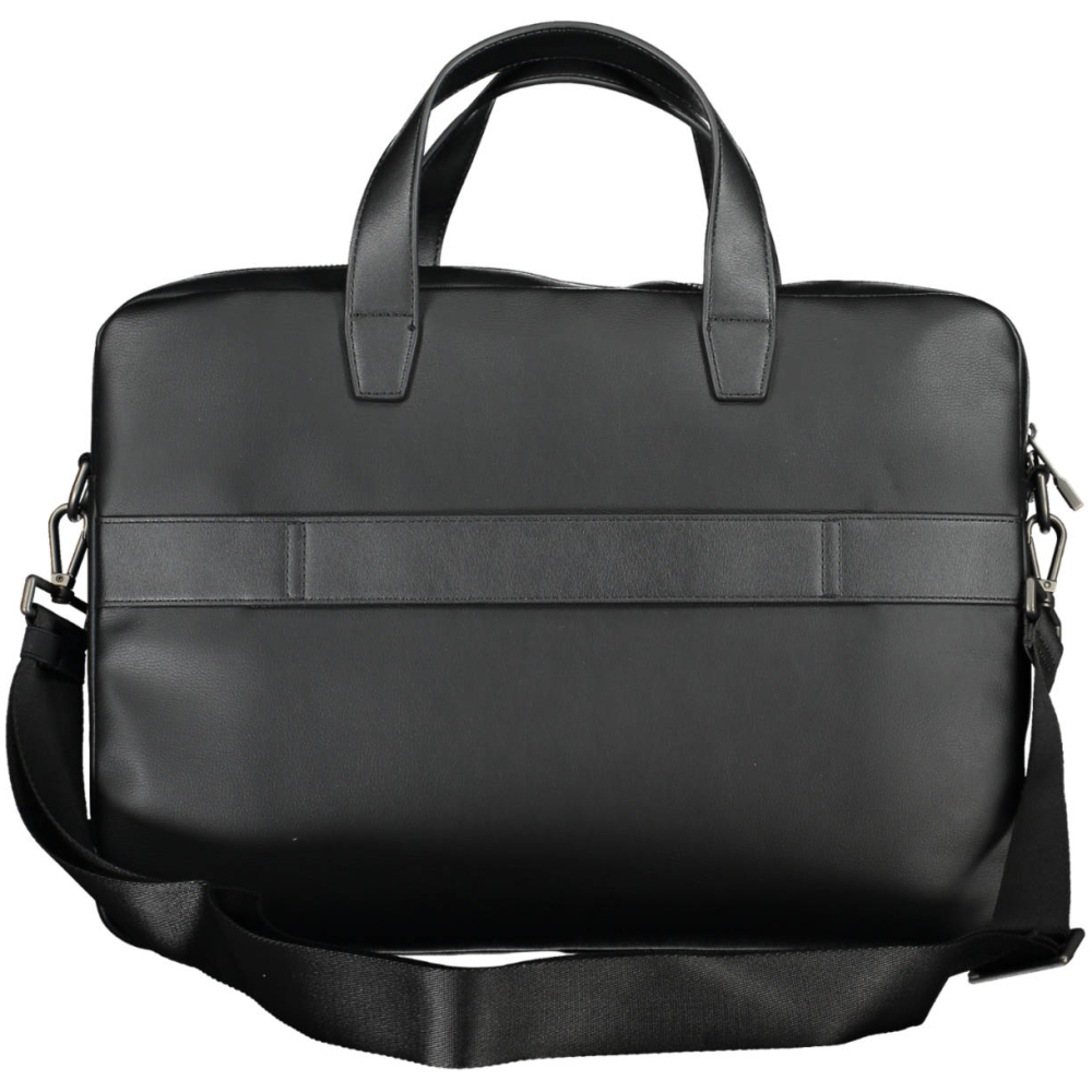 TOMMY HILFIGER MAN BLACK BRIEFCASE