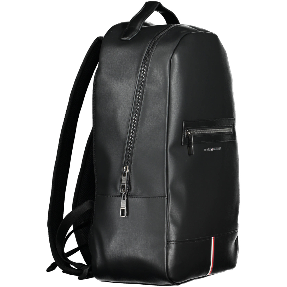 TOMMY HILFIGER MAN BLACK BACKPACK