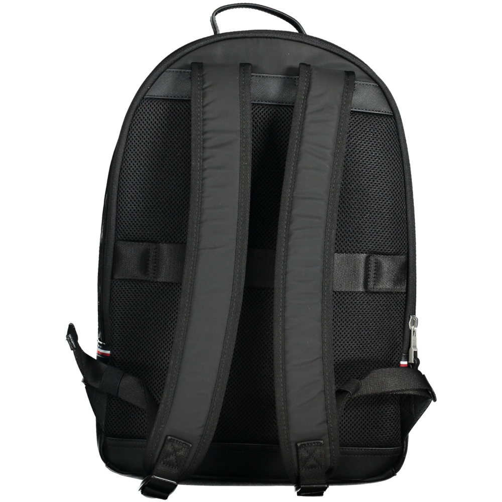 TOMMY HILFIGER MAN BLACK BACKPACK