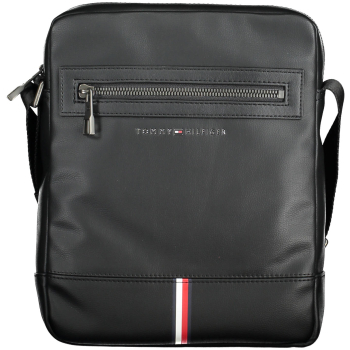 TOMMY HILFIGER MAN BLACK SHOULDER BAG