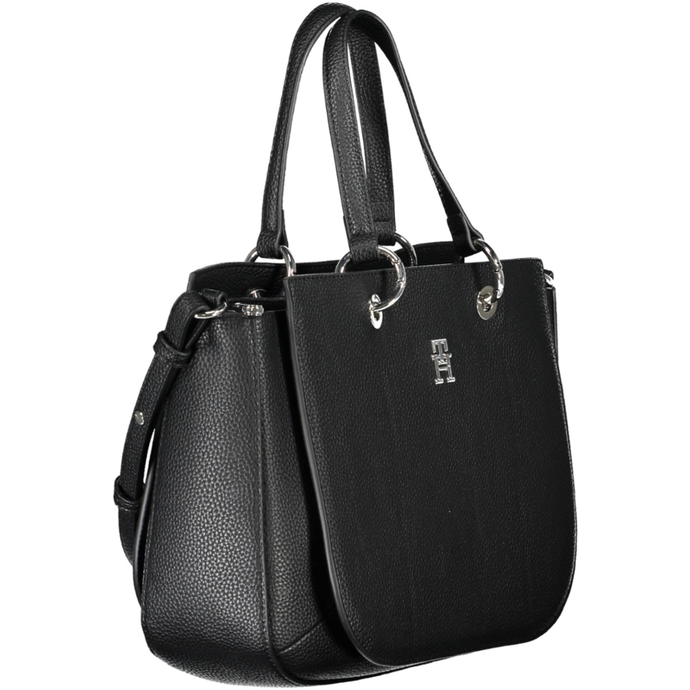 TOMMY HILFIGER BLACK WOMEN'S BAG