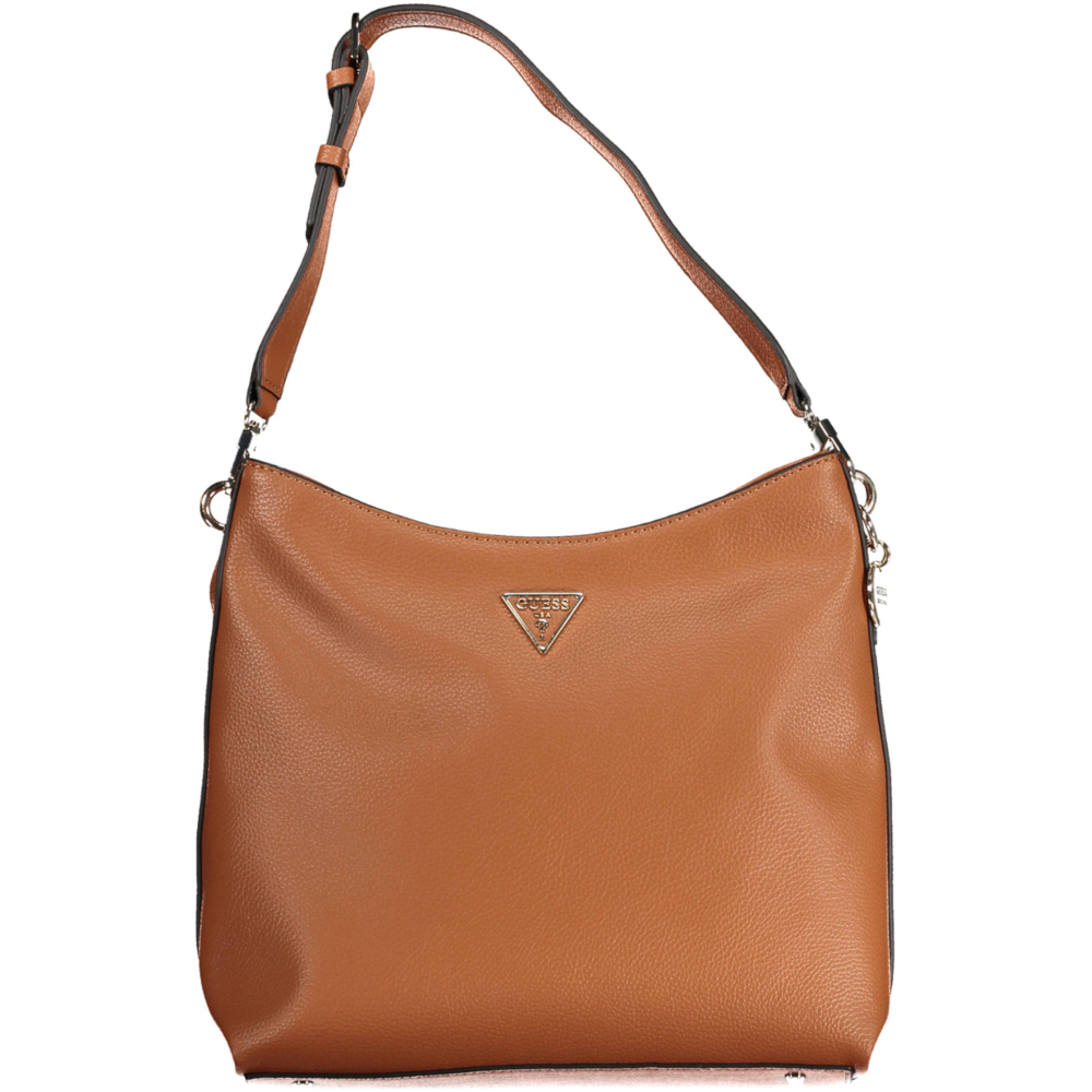 GUESS JEANS WOMEN'S BAG BROWN