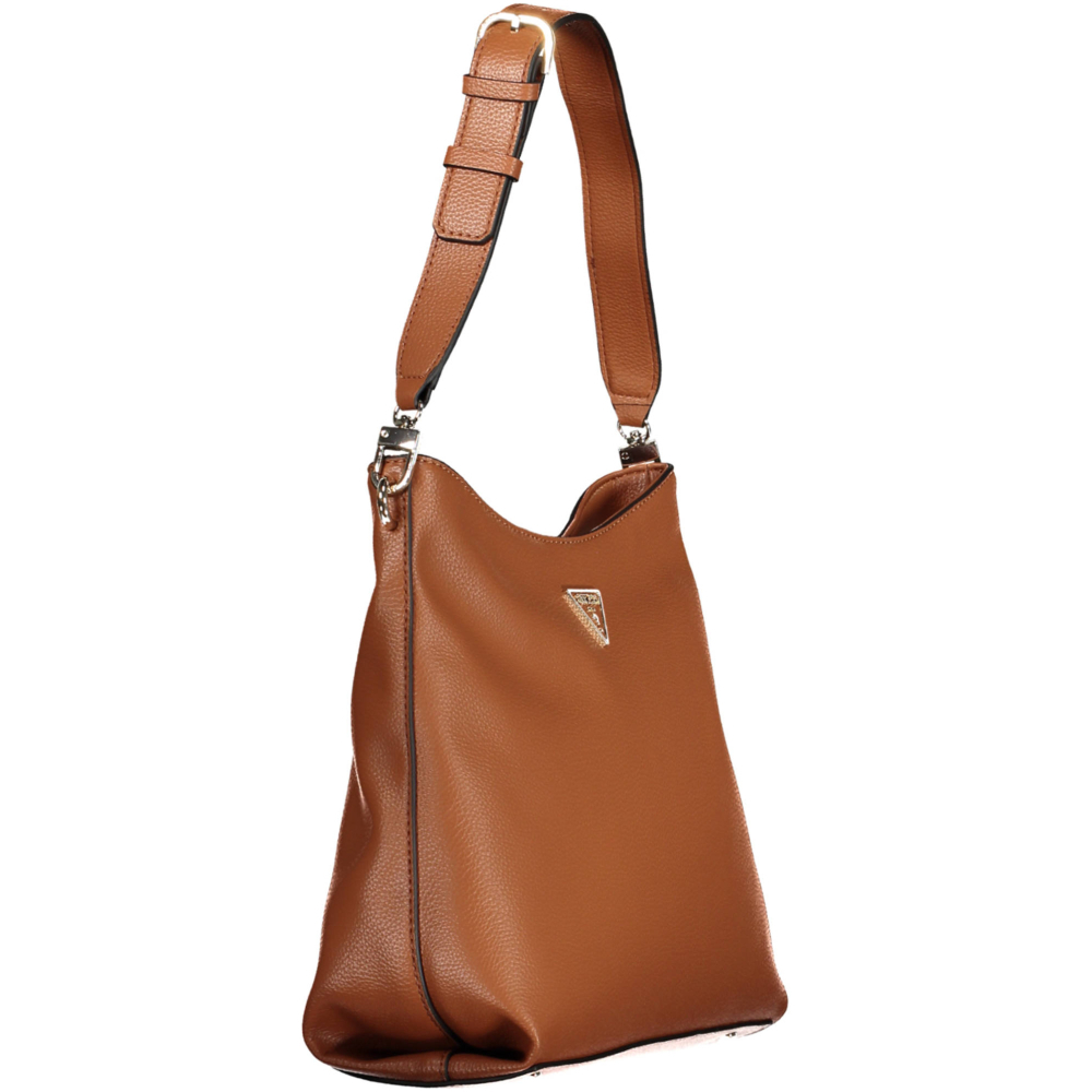 GUESS JEANS WOMEN'S BAG BROWN