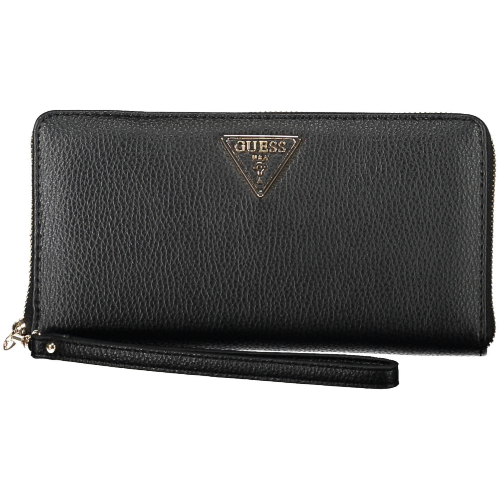 GUESS JEANS WOMEN'S WALLET BLACK
