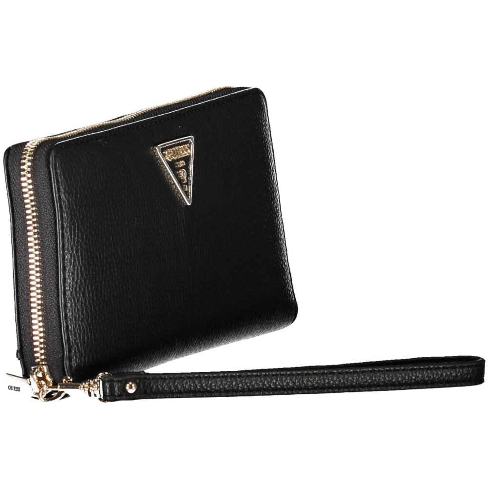GUESS JEANS WOMEN'S WALLET BLACK
