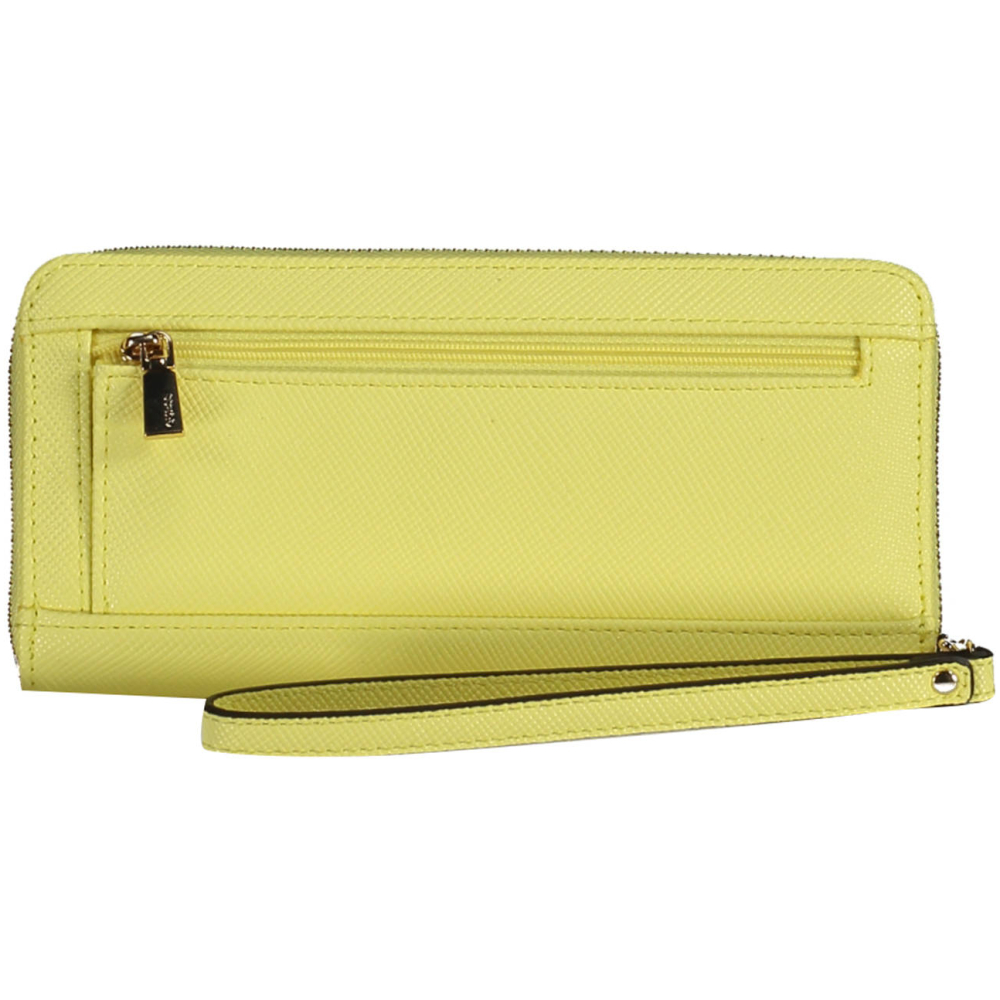 GUESS JEANS WALLET WOMAN YELLOW