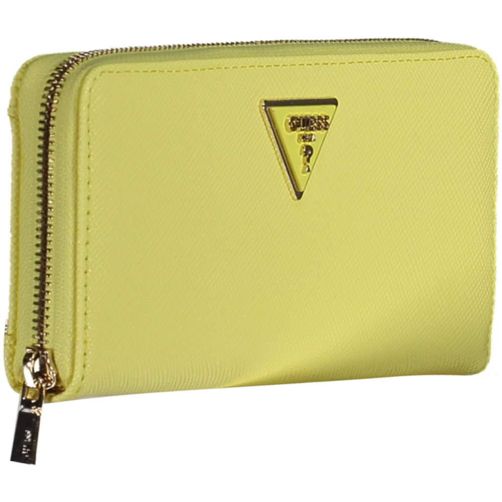 GUESS JEANS WALLET WOMAN YELLOW