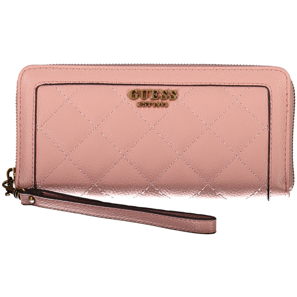 GUESS JEANS PINK WOMEN'S WALLET