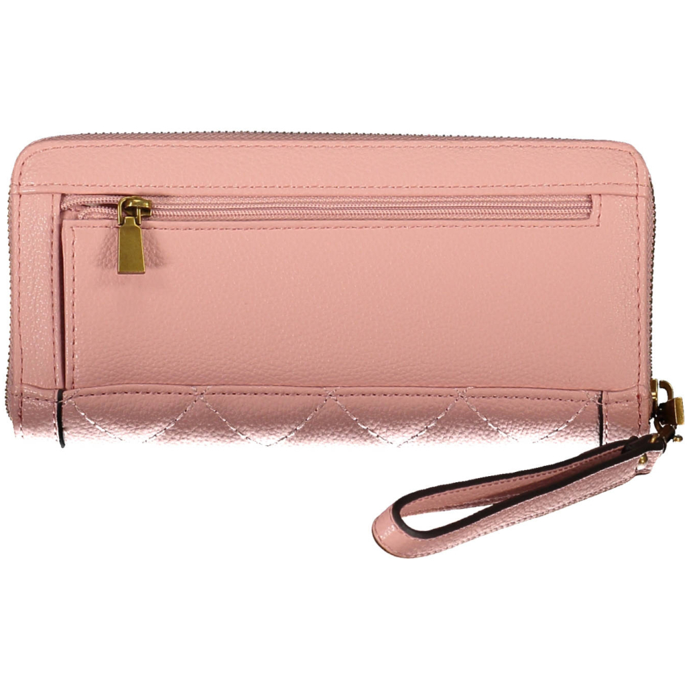 GUESS JEANS PINK WOMEN'S WALLET