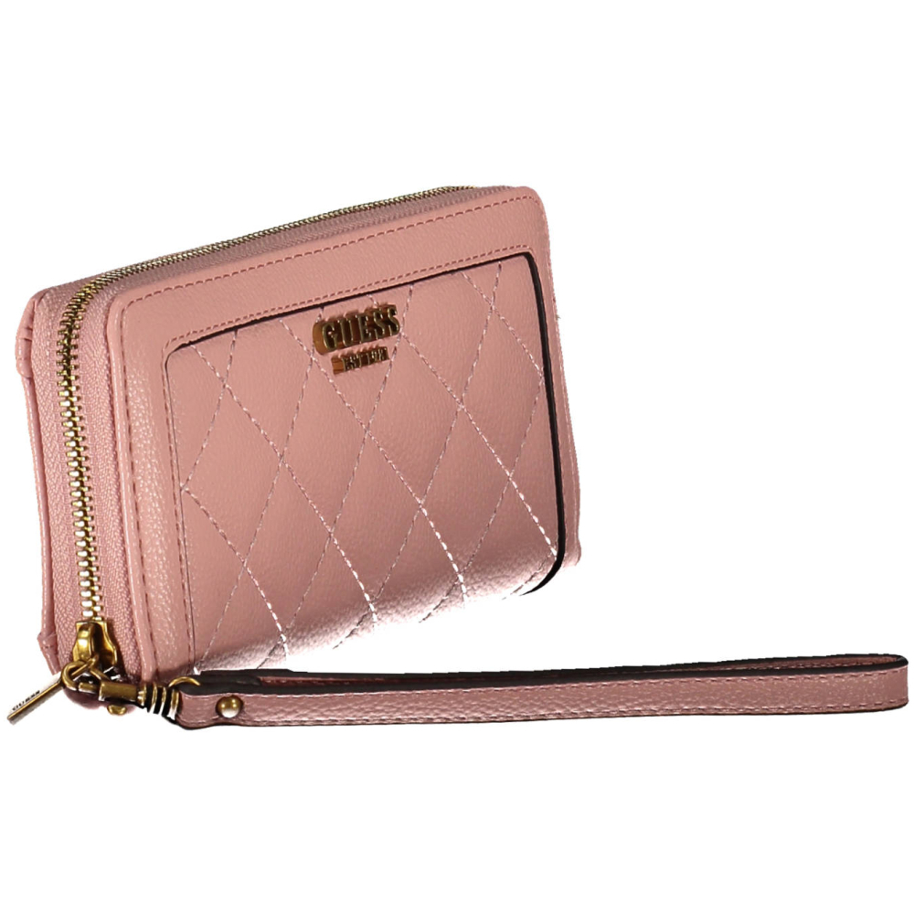 GUESS JEANS PINK WOMEN'S WALLET