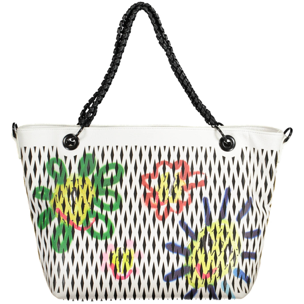 DESIGUAL WOMEN'S BAG WHITE