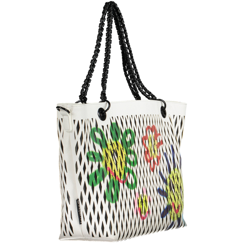 DESIGUAL WOMEN'S BAG WHITE