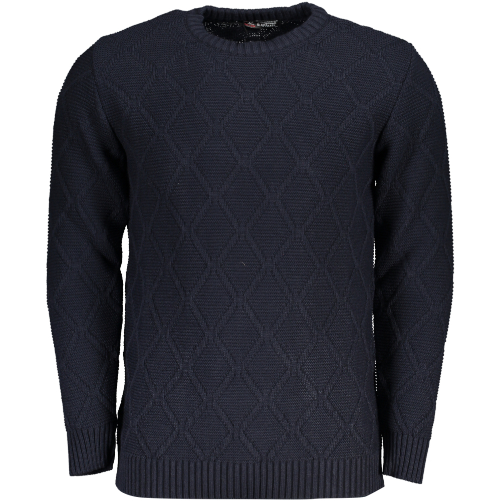 US GRAND POLO MEN'S NAVY BLUE SWEATER