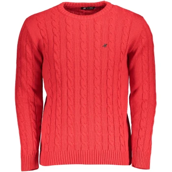 US GRAND POLO MEN'S RED SWEATER