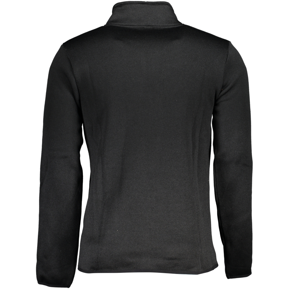 NORWAY 1963 MEN'S BLACK ZIPPED SWEATSHIRT