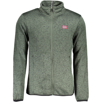 NORWAY 1963 MEN'S GREEN ZIPPED SWEATSHIRT NORWAY 1963 MEN'S GREEN ZIPPED SWEATSHIRT