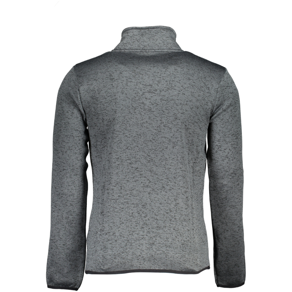 NORWAY 1963 MEN'S GRAY ZIPPED SWEATSHIRT