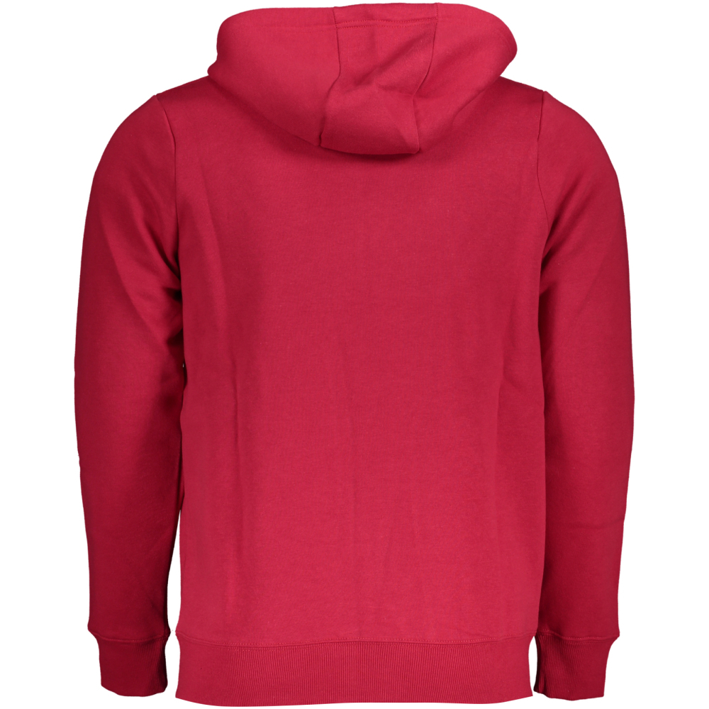 NORWAY 1963 MEN'S RED ZIPPED SWEATSHIRT
