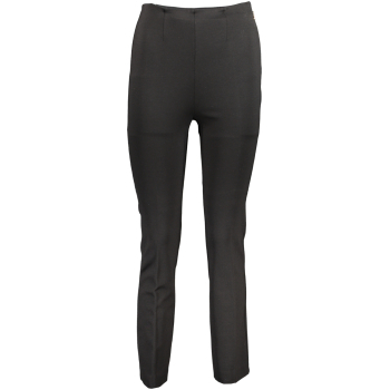 PATRIZIA PEPE BLACK WOMEN'S TROUSERS