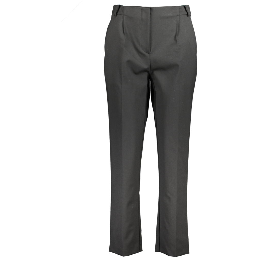 PATRIZIA PEPE BLACK WOMEN'S TROUSERS