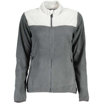 NORWAY 1963 WOMEN'S GRAY ZIPPED SWEATSHIRT