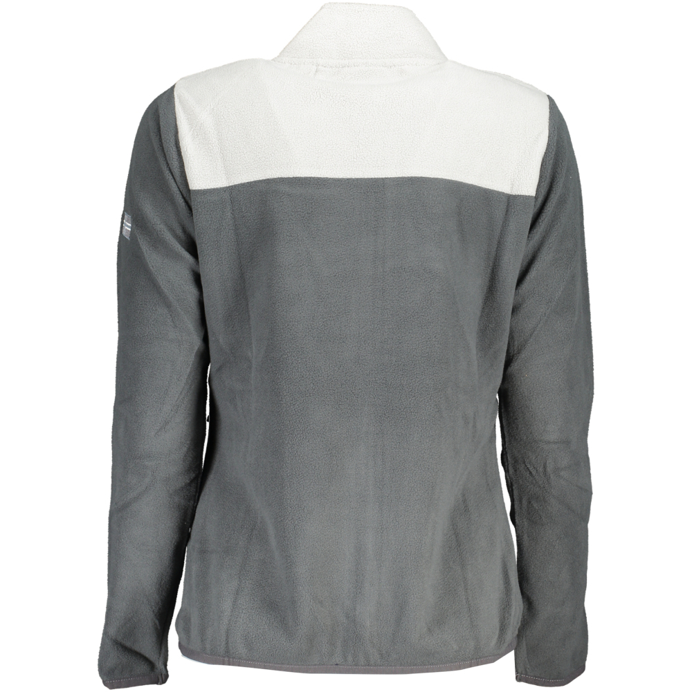 NORWAY 1963 WOMEN'S GRAY ZIPPED SWEATSHIRT