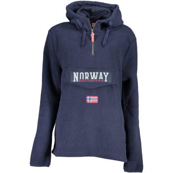 NORWAY 1963 WOMEN'S WHITE ZIPPED SWEATSHIRT NORWAY 1963 WOMEN'S WHITE ZIPPED SWEATSHIRT